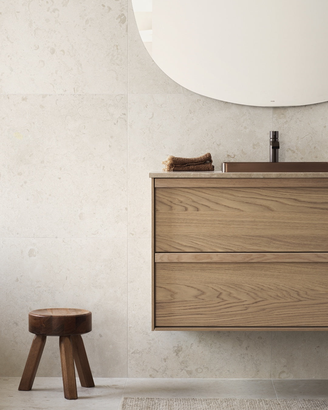 Architect Oak Bathroom Furniture