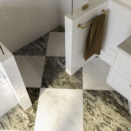 Flise Carrara Kolmården Checker