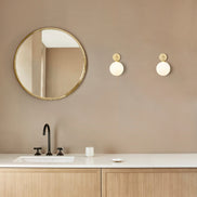 Globe Arm Wall Lamp