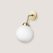 Globe Arm Wall Lamp