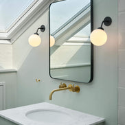 Globe Arm Wall Lamp