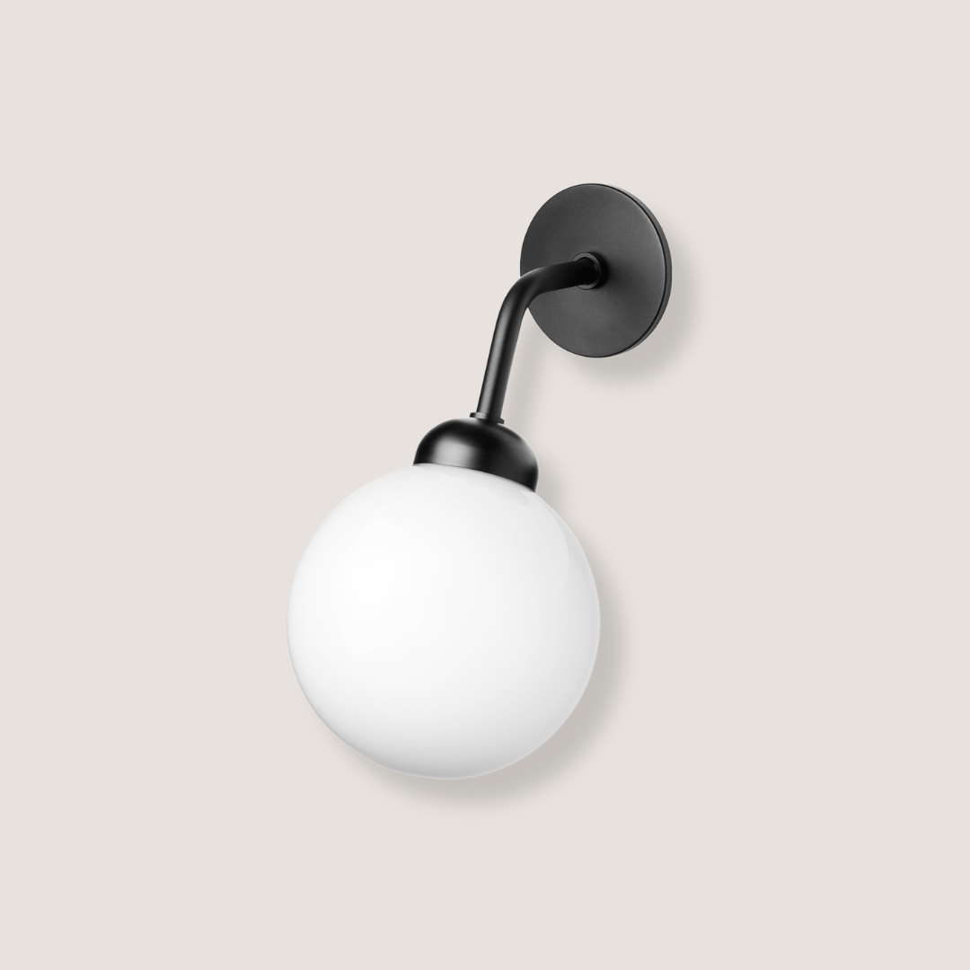 Globe Arm Wall Lamp