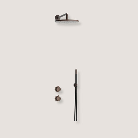 Bruser indbygget minimalistisk bronze