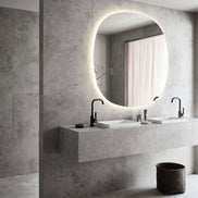 Spejl Ellipse LED