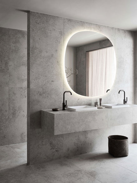 Spejl Ellipse LED