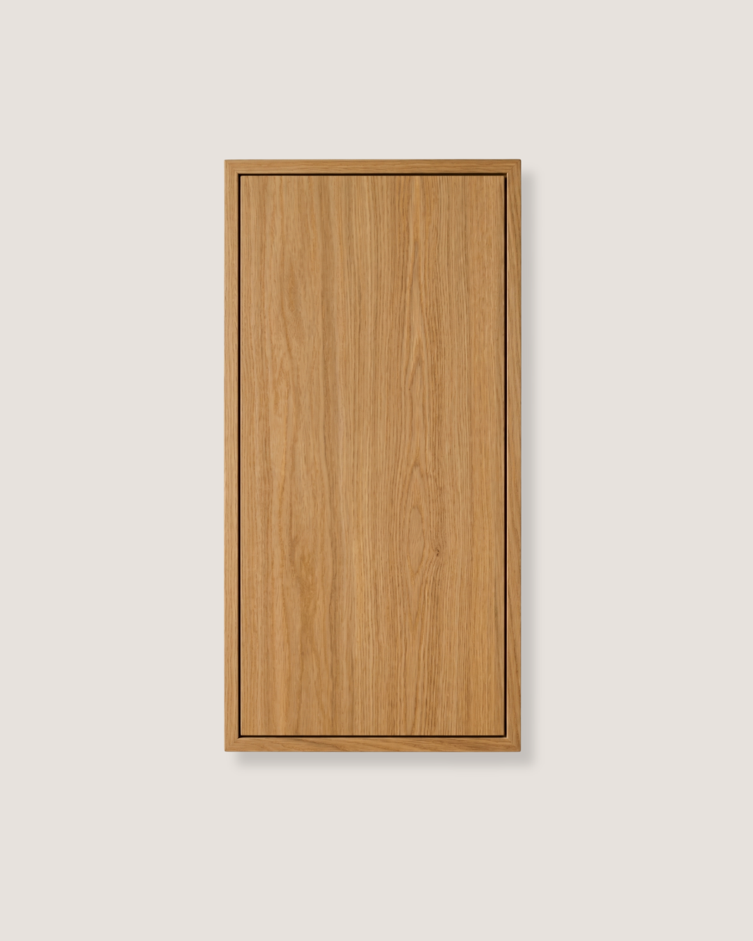 Carpenter Wall Cabinet with 1 Door Natural Oak