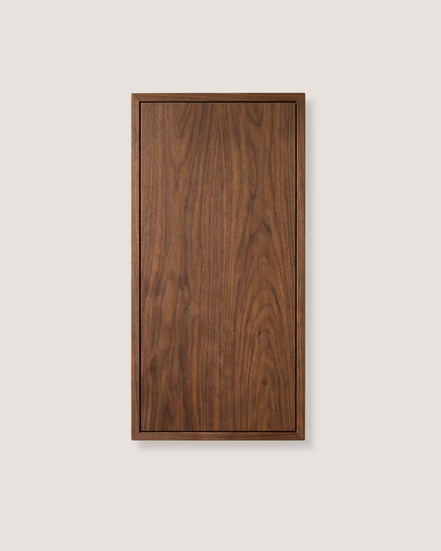 Carpenter Wall Cabinet with 1 Door Walnut