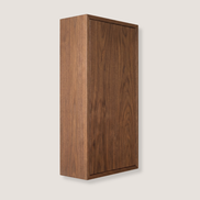 Carpenter Wall Cabinet with 1 Door Walnut