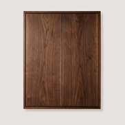 Joiner Wall Cabinet with 2 Doors Walnut