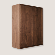 Joiner Wall Cabinet with 2 Doors Walnut