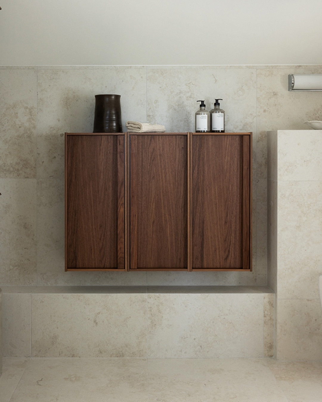 Architect Wall Cabinet Walnut