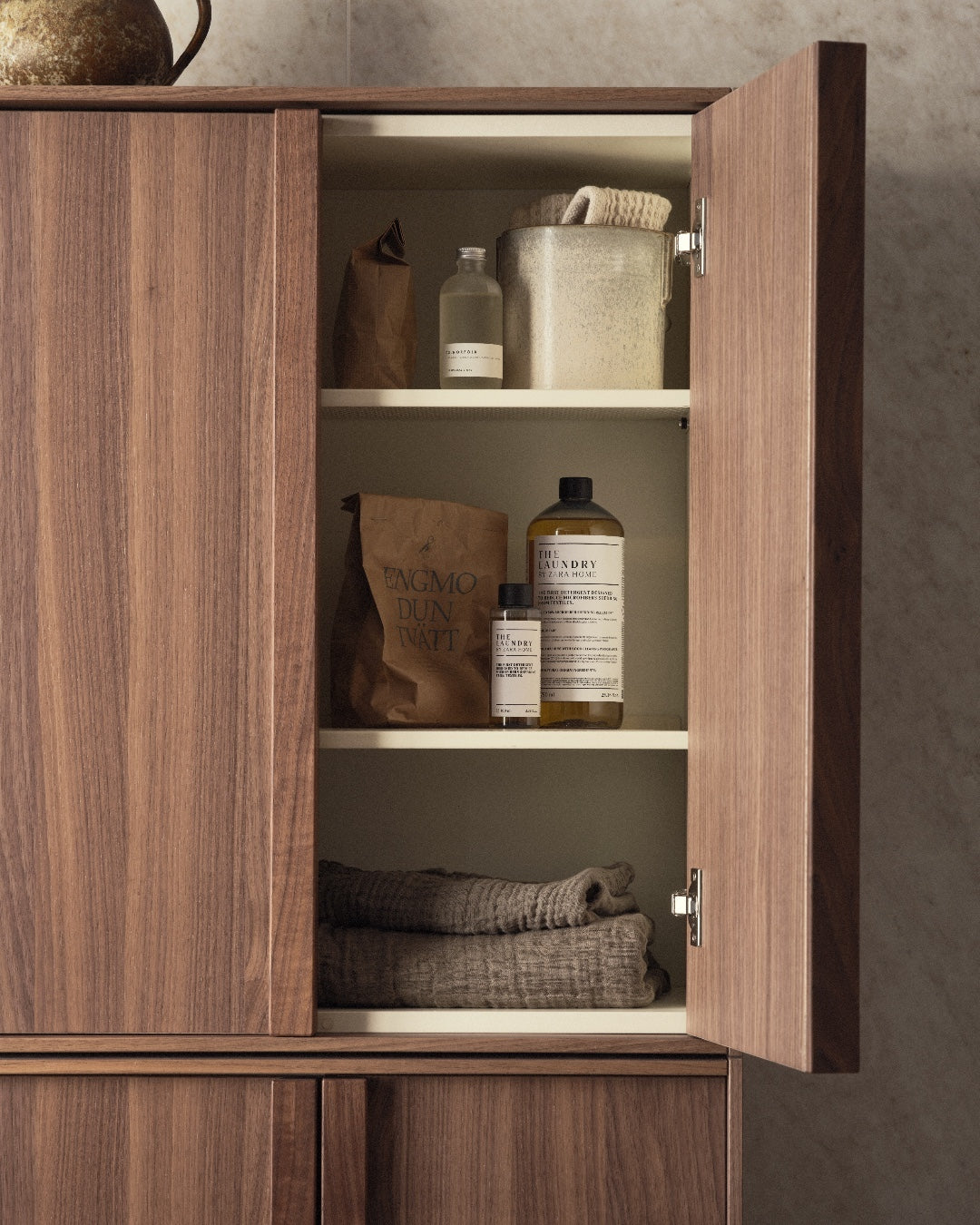 Architect Wall Cabinet Walnut