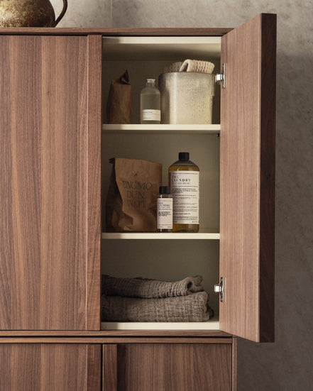 Architect Wall Cabinet Walnut