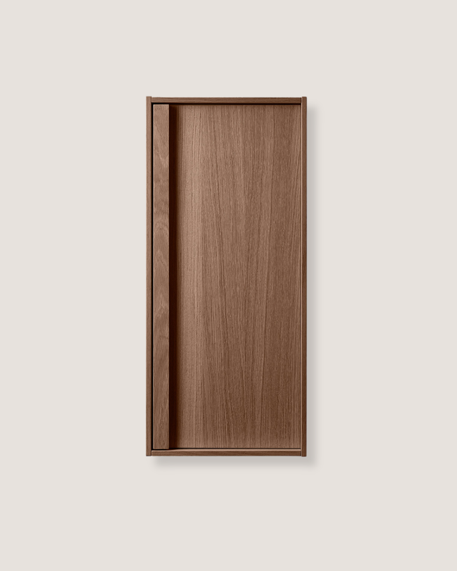 Architect Wall Cabinet Walnut