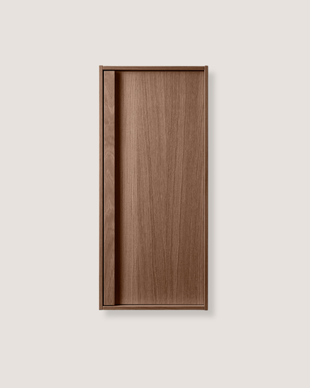 Arkitekt Vægskab Valnød