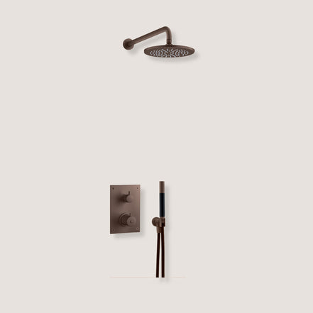 Bruser indbygget med ramme bronze